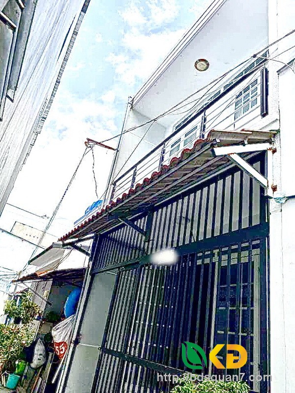Bán nhà 1 lầu đúc hẻm 1716 Huỳnh Tấn Phát Nhà Bè.